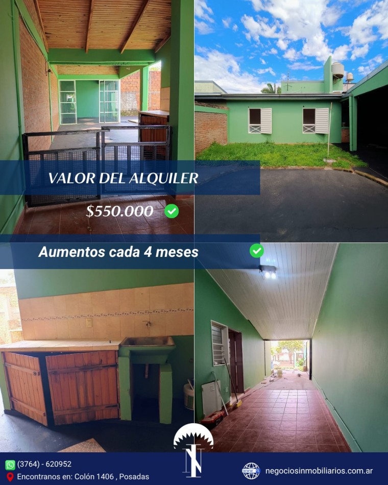CASA EN ALQUILER - GARUPA