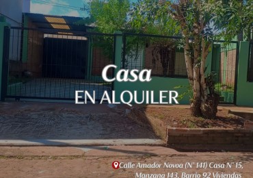 CASA EN ALQUILER - GARUPA